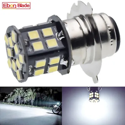 1Pcs 6 VOLT 6V LED BULB LIGHT P15D-25-3 Motorcycle Scooter ATV Moped HEADLIGHT • $7.59