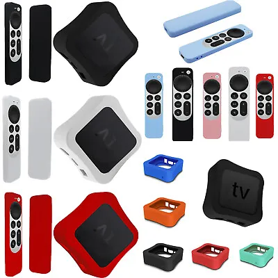 $20.14 • Buy Sleeve Shell Protective Case Cover For Apple TV 2021 Set Top Box/Remote Control