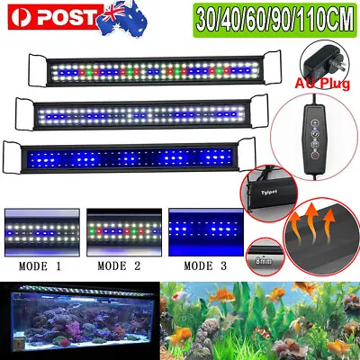 40 -110 CM Aquarium LED Lighting 1ft/2ft/3ft/4ft Marine Aqua Fish Tank Light AU • $26.99