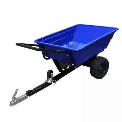 ATV Trailer Garden Tipping Quad Farm Heavy Duty Tractor Dump Cart Off-Road Tyres • £339.99