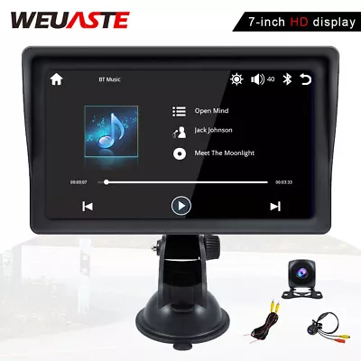 Portable Car Stereo 7  HD Touch Screen Radio Wireless Apple CarPlay Android Auto • $99.99