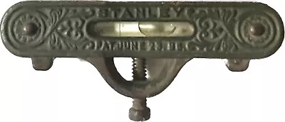 Antique Stanley Wood Level Cast Iron We’ve More Antq Engineering Instruments D1 • $30.42