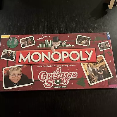 Monopoly A Christmas Story Collector's Edition Hasbro 2009 New Sealed New Rare • $44.99