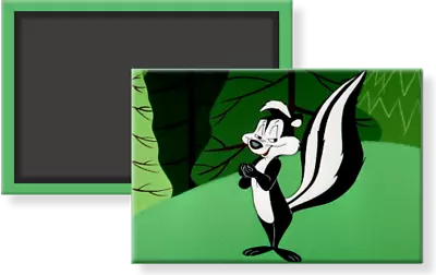 Looney Tunes Pepe Le Pew Cartoon Skunk 2x3 Fridge Refrigerator Magnet • $5