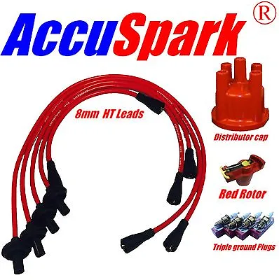 VW Beetle  HT Leads AC7C  Plugs Red Rotor & Distributor  Cap  • $1244.19