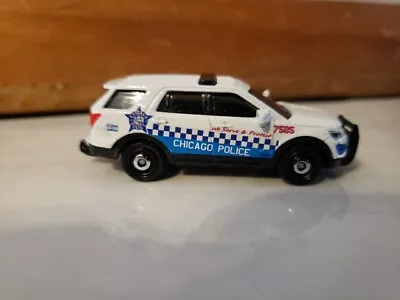 Custom Matchbox Ford Explorer Chicago Police Car  • $25.95