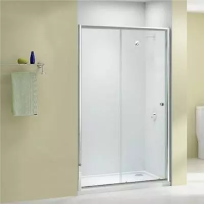 Merlyn Ionic Source Sliding Shower Door 1100mm Wide - 6mm Glass • £244.95