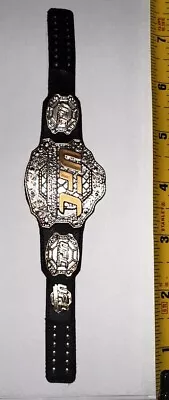 1/6 Scale Gold Black Leather UFC Championship Title Bel • $54.99