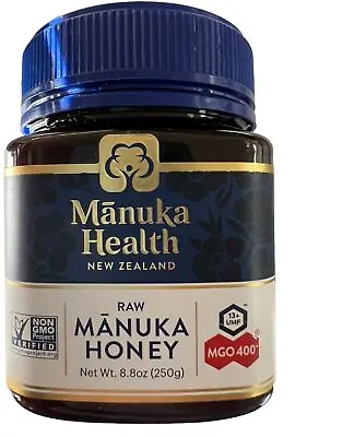 Manuka Health New Zealand Monofloral Manuka Honey UMF 13+ MGO 400-8.8oz 02/2026+ • $27.95