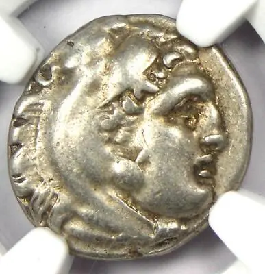 Alexander The Great AR Drachm Greek Macedon Coin 336 BC - Certified NGC XF (EF)  • $400.90