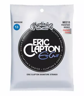 Martin Mec13  Clapton’s Choice Acoustic Guitar Strings  13 - 56 ***new***   • $13.95