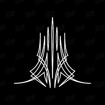 Hot Rod Pinstripe Decal - Vinyl Pinstripe Scrolls For Car Truck And Motorcycle • $5.49