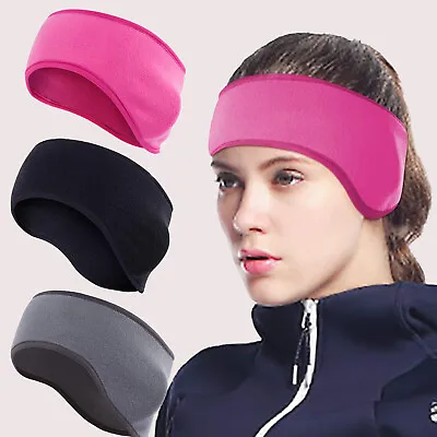 Ski Ear Warmers Headband Winter Fleece Running Ear Muffs Headband For Women Men • $4.93