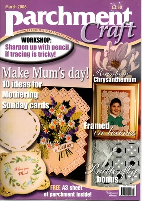 £2.50 • Buy Parchment Craft Magazine March 2006