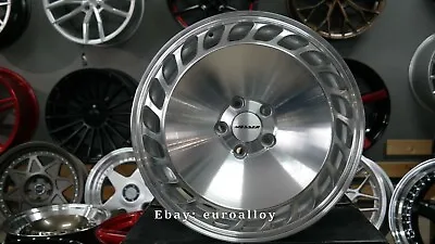 New 18 Inch 5X112 8J Rotiform Dish Stance Wheels For AUDI VW SEAT SKODA Rims • $1198.45