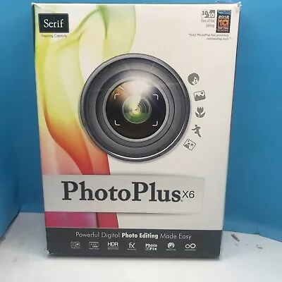 £19.99 • Buy Serif Photoplus X6 With Product Key And User Book