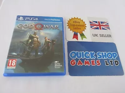 God Of War Sony Playstation 4 PS4 Uk Tracked Delivery + Extended Guarantee • $44.72