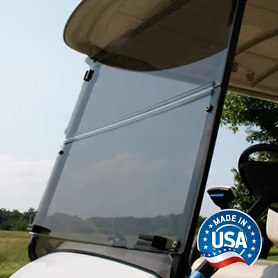 Yamaha Drive2 Tinted Impact Resistant Folding Golf Cart Windshield - US Made • $209.95