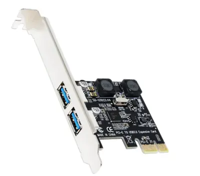 £8.99 • Buy 2 Port USB-A 3.0 5Gbps PCIe Adapter Card, Compatible With Windows And Linux