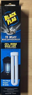 Black Flag 15 Watt Bug Zapper Light Bulb Replacement BB-15WHT NEW • $13.99