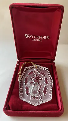 £14.31 • Buy Waterford Crystal 12 Days Of Christmas Ten Lords A Leaping Ornament In Box 1993