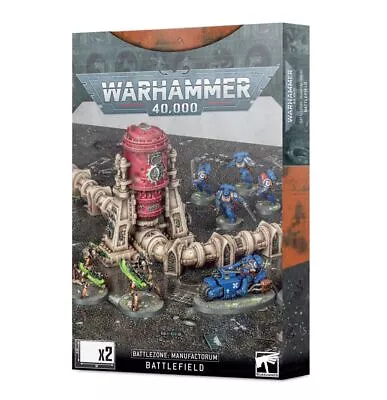 Warhammer 40K: Battlezone Manufactorum Battlefield New • $87.17
