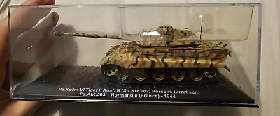 DeAgostini Pz.Kpfw. VI Tiger II Ausf.B Ardennes 1944 1:72 • £12