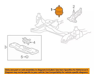 Cadillac GM OEM 03-14 CTS-Engine Motor Mount/Torque Strut 22887775 • $158.48