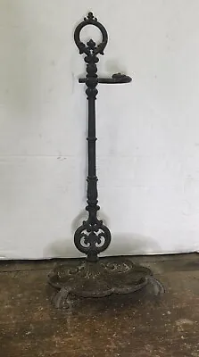 Antique Victorian Cast Iron Cane / Umbrella Stand Holder Broken As Is  • $45