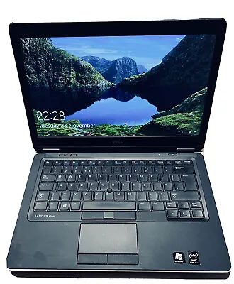 Dell Latitude E7440 Corei7-4600U 14  Laptop 2.10GHz 8gb/128GB SSD Win-10Pro FHD • £169.99