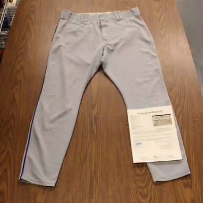 Gary Carter Signed Majestic Team Issued Pants Mets Autograph HOF 05 JSA ZJ9732 • $291.59