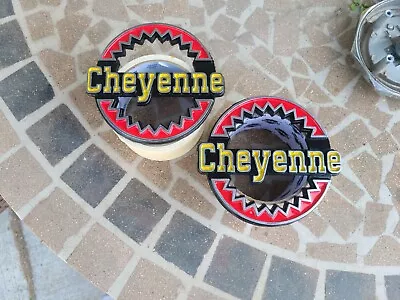1976-80 Chevy K-5 Blazer Cheyenne Quarter Panel Emblem Set Oem 77 78 79 Gm • $145