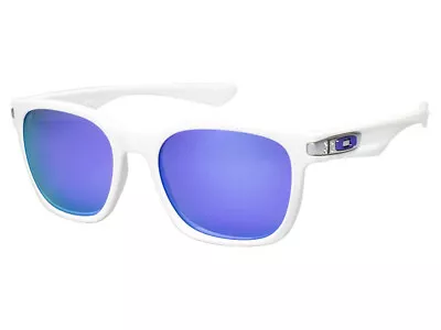 Oakley Garage Rock Sunglasses OO9175-02 Polished White/Violet Iridium • $249.99