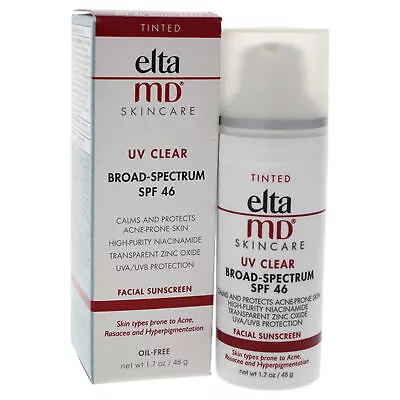 UV Clear Facial Sunscreen SPF 46 - Tinted By EltaMD For - 1.7 Oz Sunscreen • $40.46