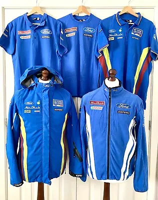2010 FORD FOCUS WRC RACE USED TEAM CLOTHING SHIRT COAT RS COSWORTH X6 ICEPEAK • £139.99
