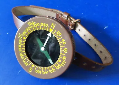 $44.50 • Buy Us Army Airborne “taylor” Liquid Filled Wrist Compass