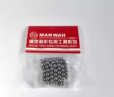 Manwah 6mm Stainless Steel Ball For Oil Paint Mixing (approx. 40g 45pcs) • $4.18