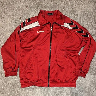 £20 • Buy Hummel Classic Track Top Track Jacket Tracksuit Top Red 