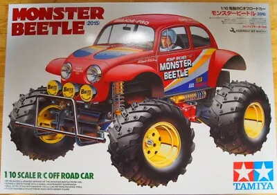 TAMIYA 1/10 RC Monster Beetle 2015 Off Road Car Model Kit 58618 From Japan • $314.39