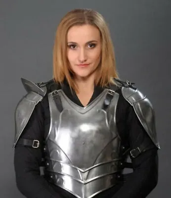 Fantasy Female Costume Women Elven Steel Halloween Armor Lady Cuirass Costume Gi • $425