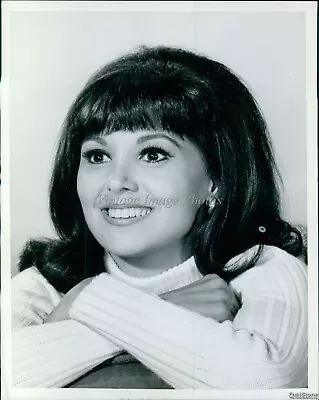 Marlo Thomas Color Tv Thursday Makeup Actress Head Shot Sweater Photo 7X9 • $9.99