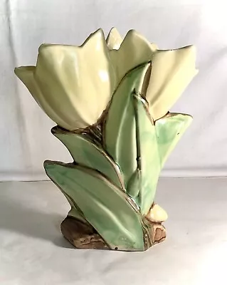 McCoy Flower Form Double Tulip 8  Vase • $85