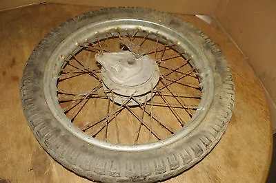 Zundapp Vintage Motorcycle Wheel *FREE SHIPPING* • $129.99