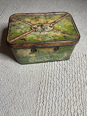 $39.99 • Buy Antique Tin  Box, Children Playing, National Can Co. See Pics. Open To Offers.