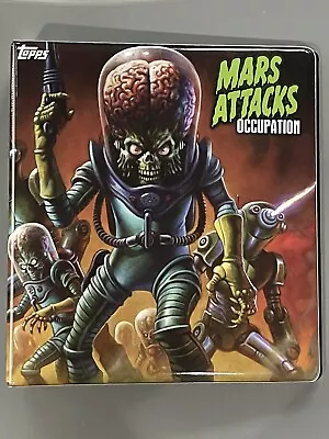 Mars Attacks Binder Occupation Rare Kickstarter Exclusive Brand New Never Used • $119.99