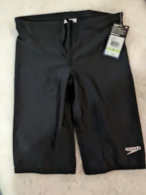 NWT Speedo Activewear Drawstring Biker Shorts Size 30 • $19.54