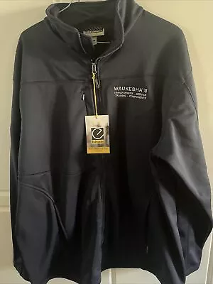 Edwards Mens Xl Fleece Lined Zipper Front Jacket Waukesha Spx Transformer Nwt • $19.95