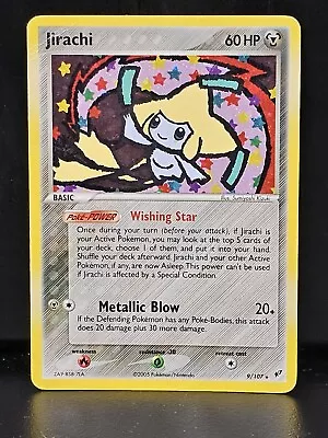 Pokemon Card Jirachi Holo ENG EX Deoxys 9/107 EXC Vintage Rare 2005 • $12.50