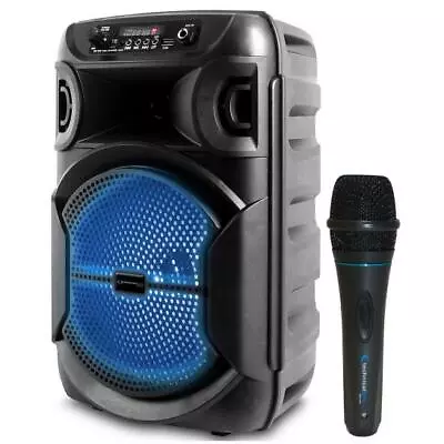 Tpro 1000 W Portable Bluetooth Speaker W/ Woofer & Portable Microphone Included • $64.99