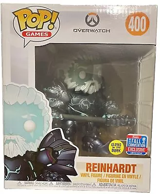 Funko Pop Reinhardt #499 Glow In The Dark Overwatch 6” NYCC 2018 Vinyl Figure • $14.95